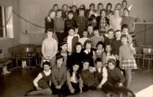 Schoolfoto meisjes