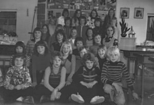 Schoolfoto meisjes